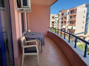 Balkón nebo terasa v ubytování Orkidea Apartments