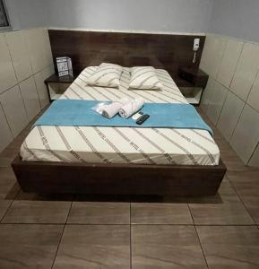 Postel nebo postele na pokoji v ubytování Hotel xandu-proximo arena corinthians