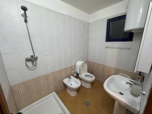 Koupelna v ubytování Orkidea Apartments
