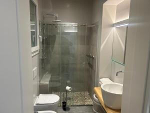 Koupelna v ubytování B&B Relax Rooms - Villa Murari Brà