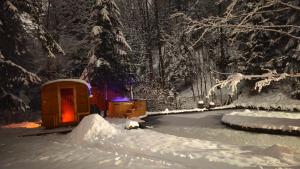 Obiekt Domek Raj Zakopane zimą