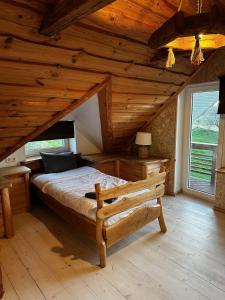 Postel nebo postele na pokoji v ubytování Kaldavere Tourism Farm