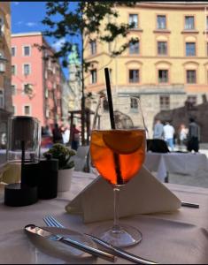 Getränke in der Unterkunft Hotel Innsbruck
