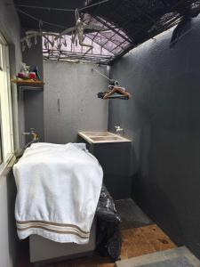 Koupelna v ubytování Apto moderno con comodidad total