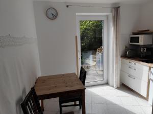Kuchyň nebo kuchyňský kout v ubytování Apartmán Srdce Vltavy