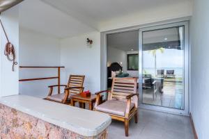 Posezení v ubytování La Digue Island Lodge
