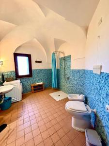 Koupelna v ubytování Ciuri di Pantelleria Dammusi
