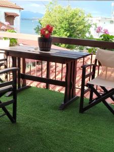Μπαλκόνι ή βεράντα στο Sunrise Suite