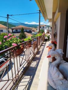 Μπαλκόνι ή βεράντα στο Sunrise Suite