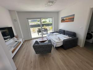 TV o dispositivi per l'intrattenimento presso Luxury Villa with private Pool