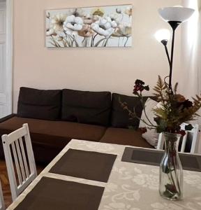 Χώρος καθιστικού στο Apartment Bright & Light