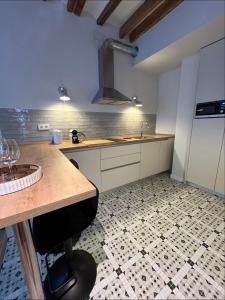 Una cocina o cocineta en Charm and Modernity in Alicante