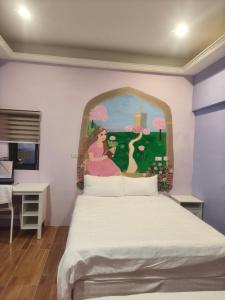טלויזיה ו/או מרכז בידור ב-Xinyuanbao Shangshi Homestay