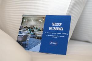 Hampton By Hilton Potsdam Babelsberg的休息区