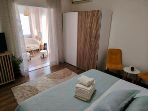 Posteľ alebo postele v izbe v ubytovaní B&B Buzolic