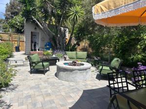 En have udenfor Big Red Lodge Cottage