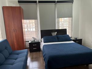 Postel nebo postele na pokoji v ubytování Casa Hotel Palermo 49