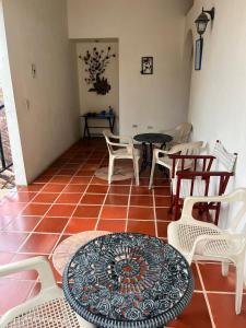 Posezení v ubytování Hotel Aguablanca