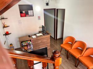TV a/nebo společenská místnost v ubytování Casa Hotel Palermo 49