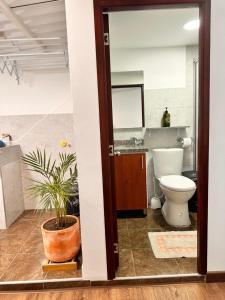 Koupelna v ubytování Casa Hotel Palermo 49