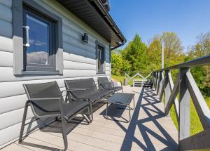 Balkon lub taras w obiekcie Antkowe Wzgórze