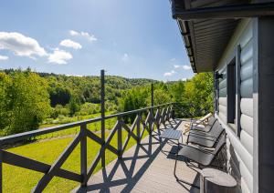 Balkon lub taras w obiekcie Antkowe Wzgórze
