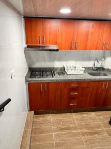 Kuchyň nebo kuchyňský kout v ubytování Casa Hotel Palermo 49
