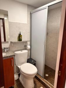 Koupelna v ubytování Casa Hotel Palermo 49