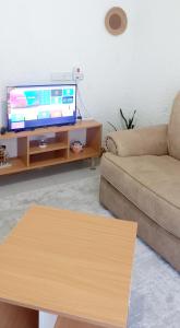 TV a/nebo společenská místnost v ubytování The Pearl stay