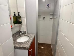 Koupelna v ubytování Casa Hotel Palermo 49