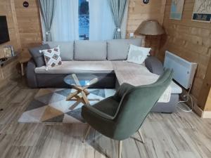 Posezení v ubytování Stone Point Villas