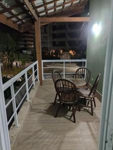 Balkón nebo terasa v ubytování Pousada do Tio Cido