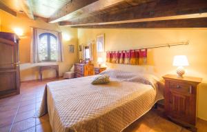 Ένα ή περισσότερα κρεβάτια σε δωμάτιο στο Gorgeous Home In Menfi With Wifi