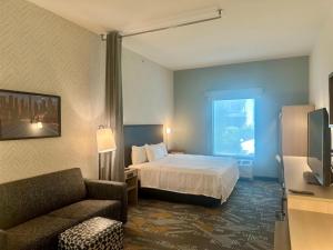 Postel nebo postele na pokoji v ubytování Home2 Suites by Hilton Rahway