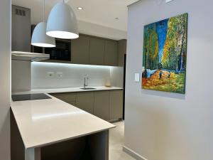 Cuina o zona de cuina de ABIBA Apart-Hotel & SPA