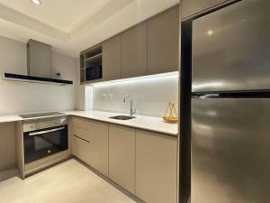 Cuina o zona de cuina de ABIBA Apart-Hotel & SPA