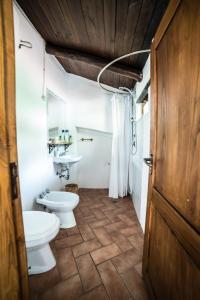 Koupelna v ubytování B&B Calandrella