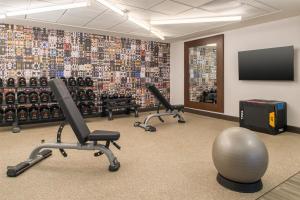 Fitness centrum a/nebo fitness zařízení v ubytování Embassy Suites by Hilton Portland Downtown