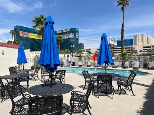 Bazén v ubytování Motel 6 Las Vegas, NV - Strip nebo v jeho okolí