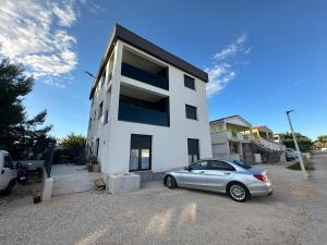 Bygningen som lejligheden ligger i