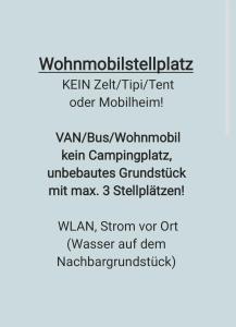 Gallery image of Camping Müritz Nationalpark - Wohnmobilstellplatz in der Mecklenburgischen Seenplatte Strom & Wasser vor Ort in Carpin