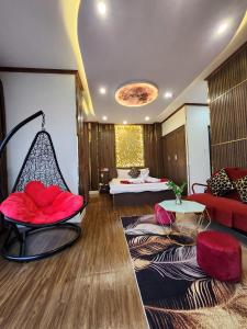 Posezení v ubytování HA Hotel & Apartment