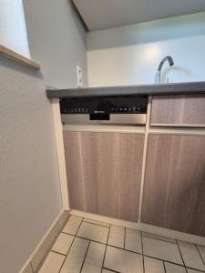 Kuchyň nebo kuchyňský kout v ubytování Ferienhaus Sauerbléck