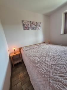 Postel nebo postele na pokoji v ubytování Ferienhaus Sauerbléck
