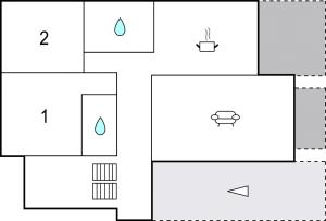 Půdorys ubytování Apartment Stanici Iii