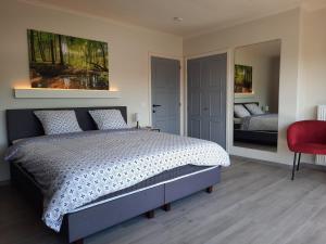 Letto o letti in una camera di d'Hopperoute