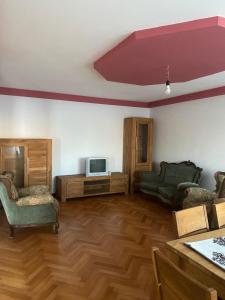 Χώρος καθιστικού στο Casa GEDORG