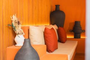 Posezení v ubytování Sana Vie Villa Seminyak by Ini Vie Hospitality