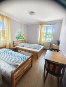 Postel nebo postele na pokoji v ubytování Asia wok gasthof