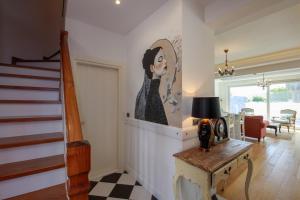 A television and/or entertainment centre at Villa Atlas